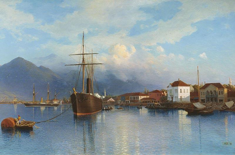 Lev Feliksovich Lagorio Batum France oil painting art